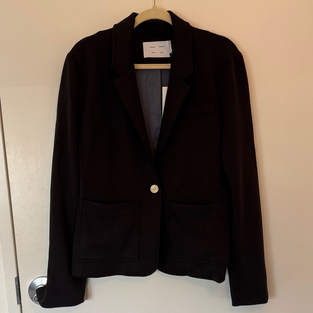Proenza Schouler Classic Black Blazer